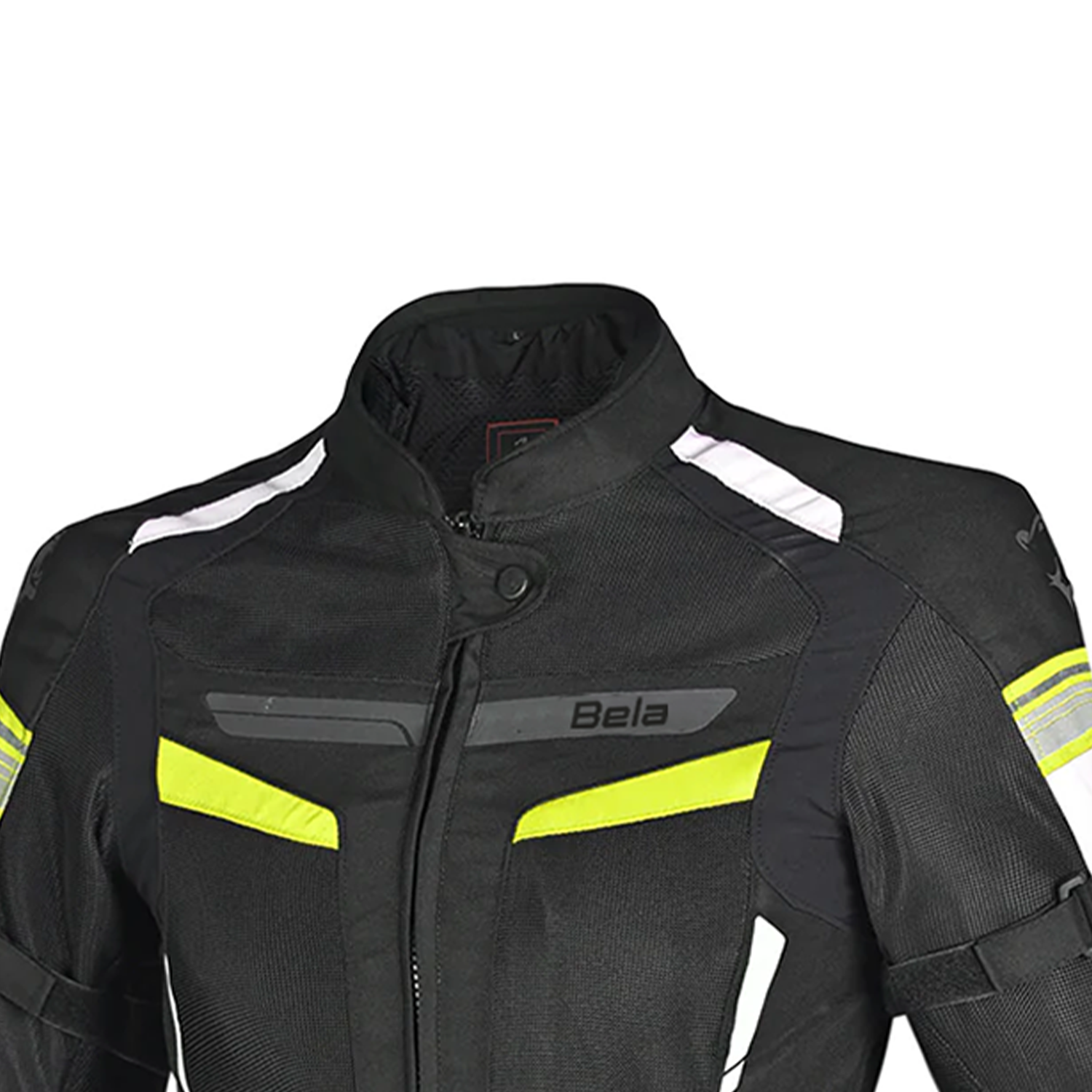 BELA SPRINTER GIACCA DUE STRATI DONNA MOTO FLU NERO GIALLO 