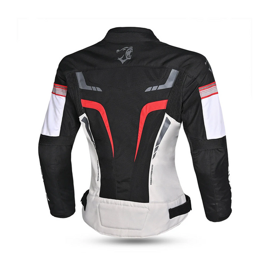 BELA SPRINTER GIACCA DUE STRATI DONNA MOTO NERO/GHIACCIO/ROSSO – Yamoto.it