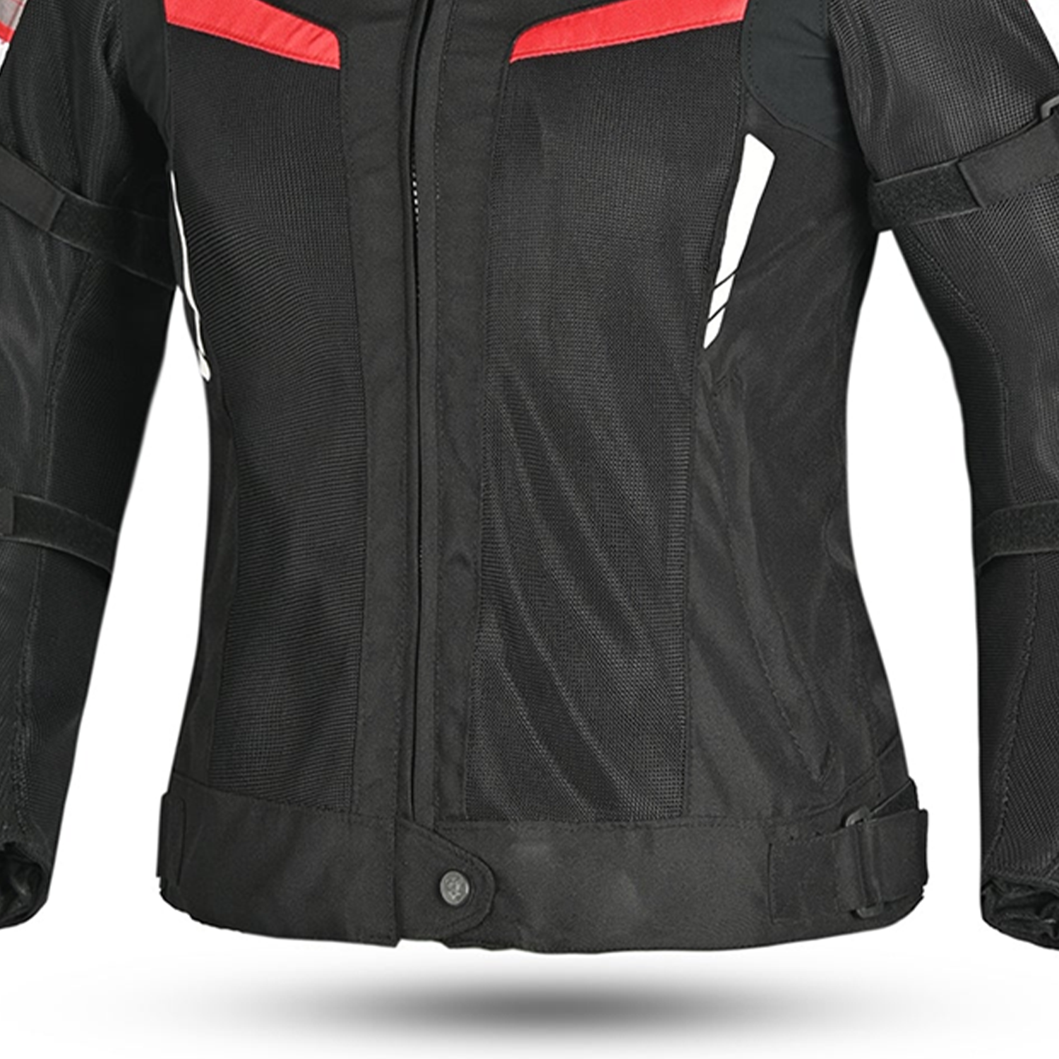 BELA SPRINTER GIACCA DUE STRATI DONNA TESSILE NERO ROSSO 
