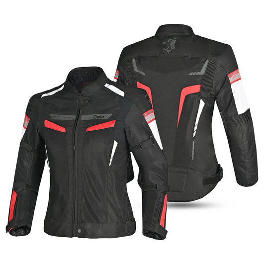 BELA SPRINTER GIACCA DUE STRATI DONNA TESSILE NERO ROSSO – Yamoto.it