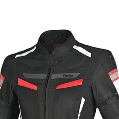BELA SPRINTER GIACCA DUE STRATI DONNA TESSILE NERO ROSSO 