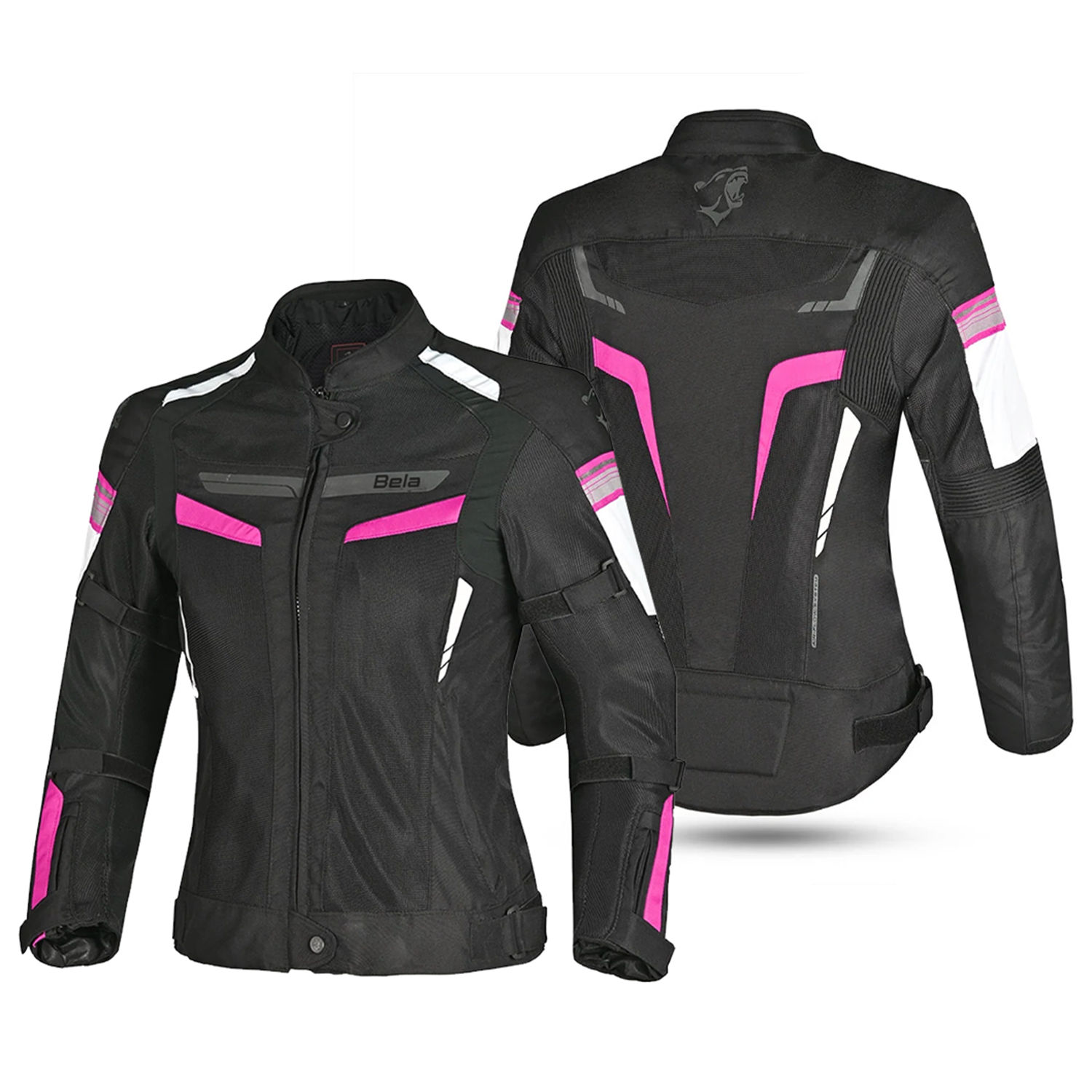 BELA SPRINTER GIACCA DUE STRATI DONNA TESSILE NERO ROSA 