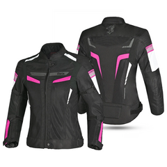 BELA SPRINTER GIACCA DUE STRATI DONNA TESSILE NERO ROSA 