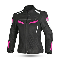 BELA SPRINTER GIACCA DUE STRATI DONNA TESSILE NERO ROSA 