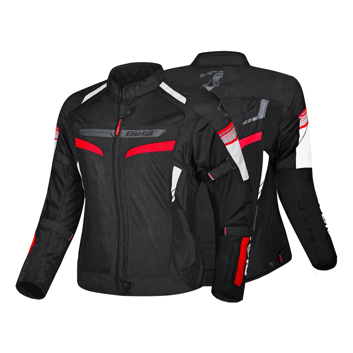 BELA SPRINTER GIACCA DUE STRATI DONNA TESSILE NERO ROSSO 