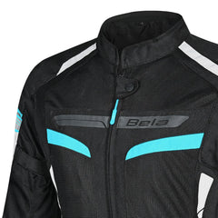 BELA SPRINTER GIACCA DUE STRATI DONNA TESSILE TURCHESE NERO 