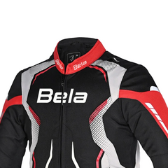 BELA TESSILE STAR LIGHT NINOS PER BAMBINI GIACCA NERO ROSSO GHIACCIO 