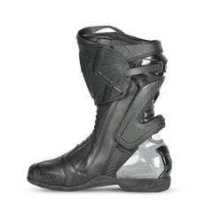 BELA STIVALI MOTO CORSA TURBO TRACK NERO GRIGIO 