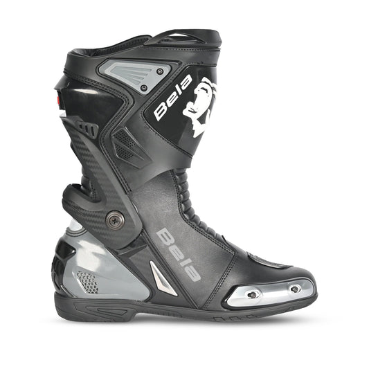 Bota de moto Bela Turbo Track Racing - Gris negro – Yamoto.it