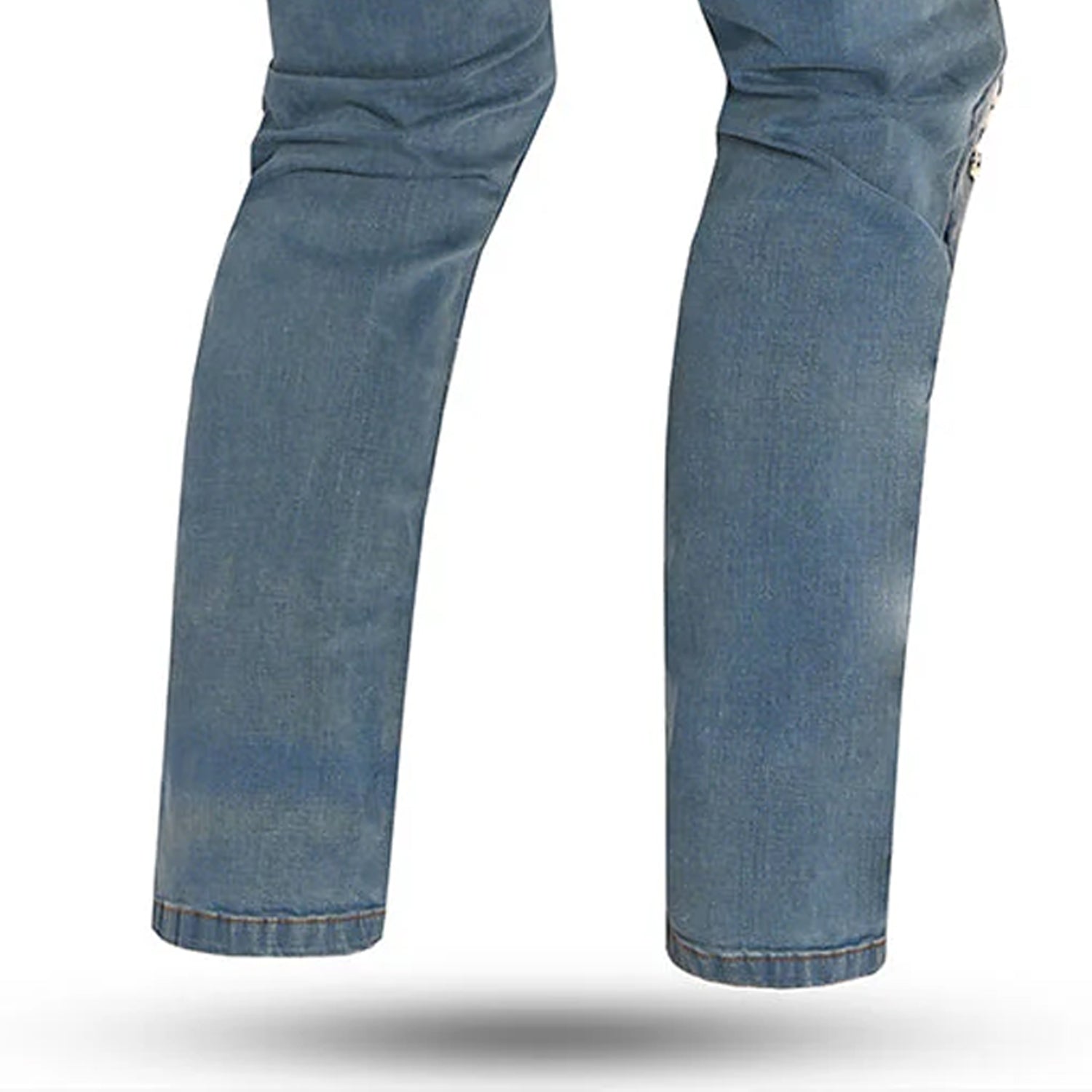 BELA STONE PANTALONI UOMO CAMUFFARE JEANS CHIARO BLU 