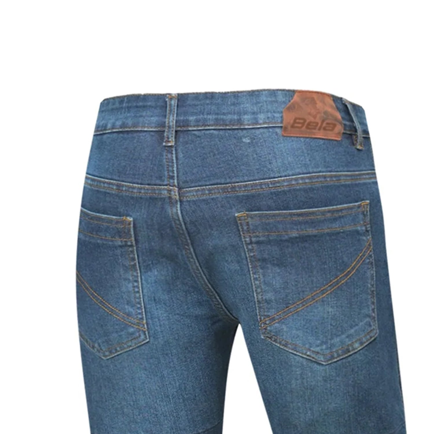 BELA STROKE PANTALONI UOMO JEANS 30L BLU SPRAY 