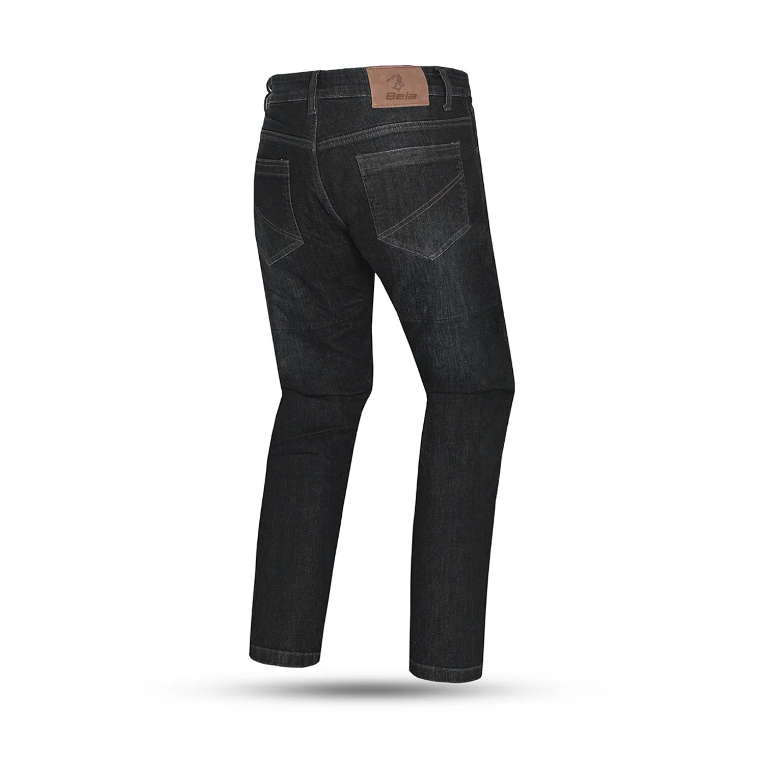 BELA STROKE PANTALONI UOMO JEANS 30L NERO SPRAY 