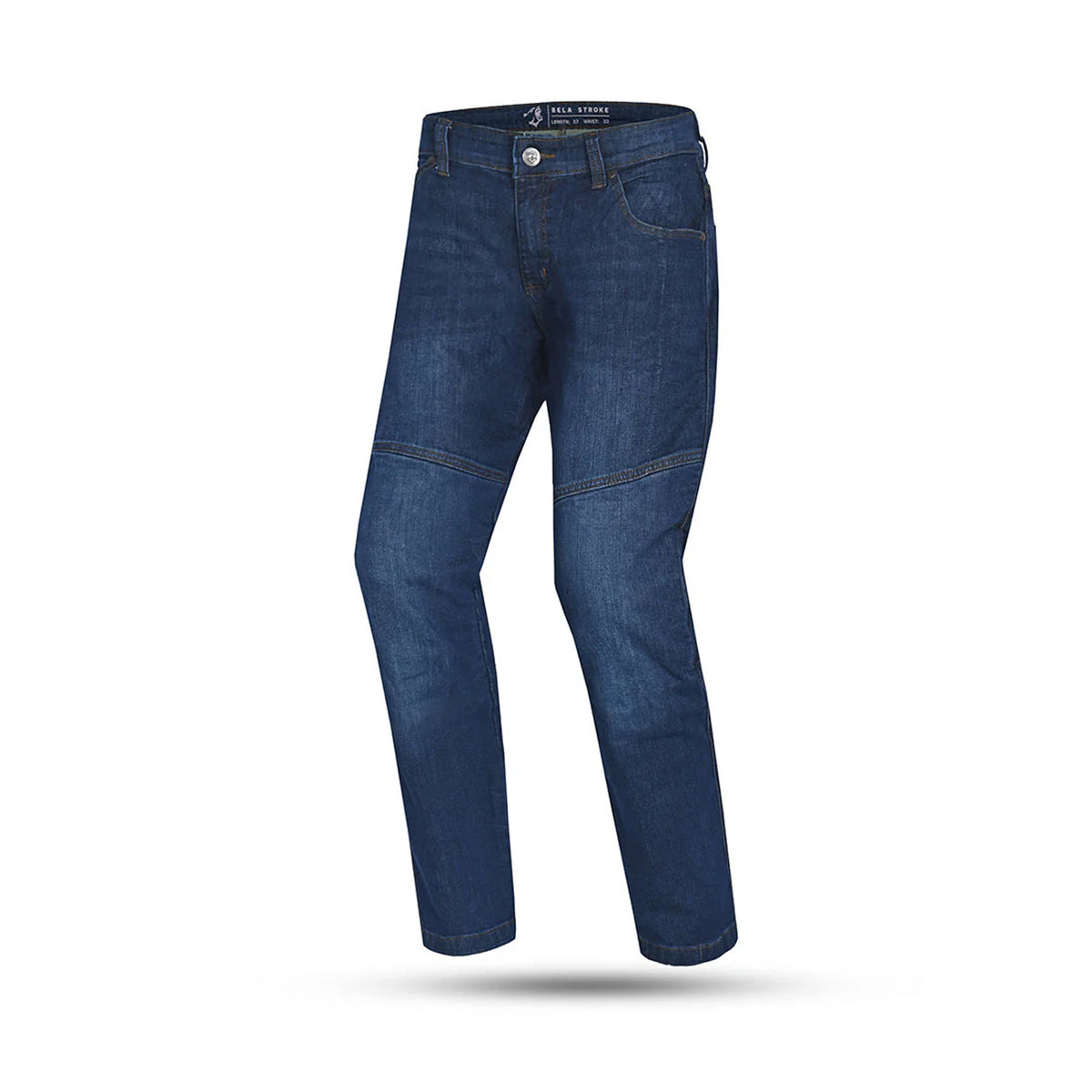 BELA STROKE PANTALONI UOMO JEANS MEDIO 30L BLU SPRAY 