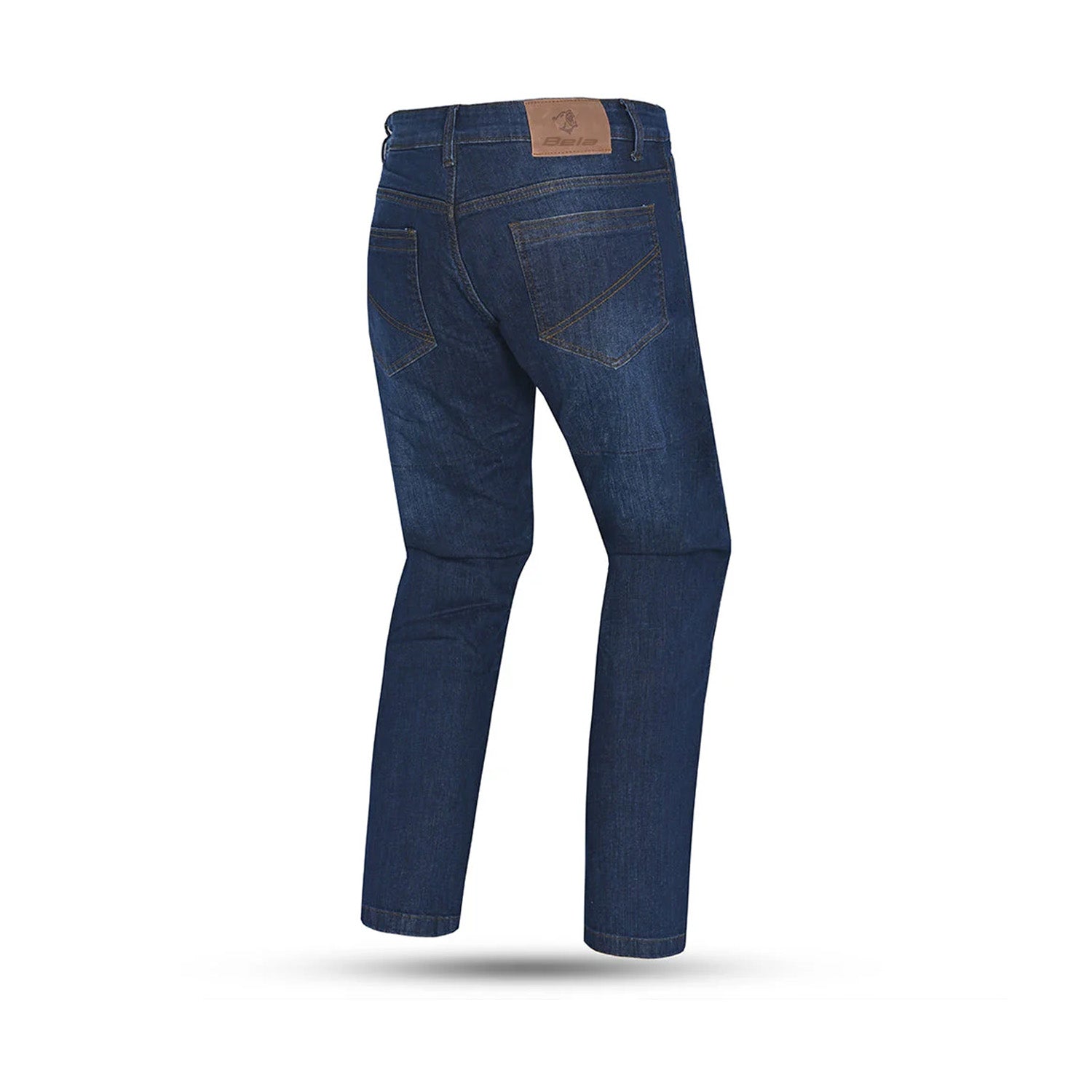 BELA STROKE PANTALONI UOMO JEANS MEDIO 30L BLU SPRAY 