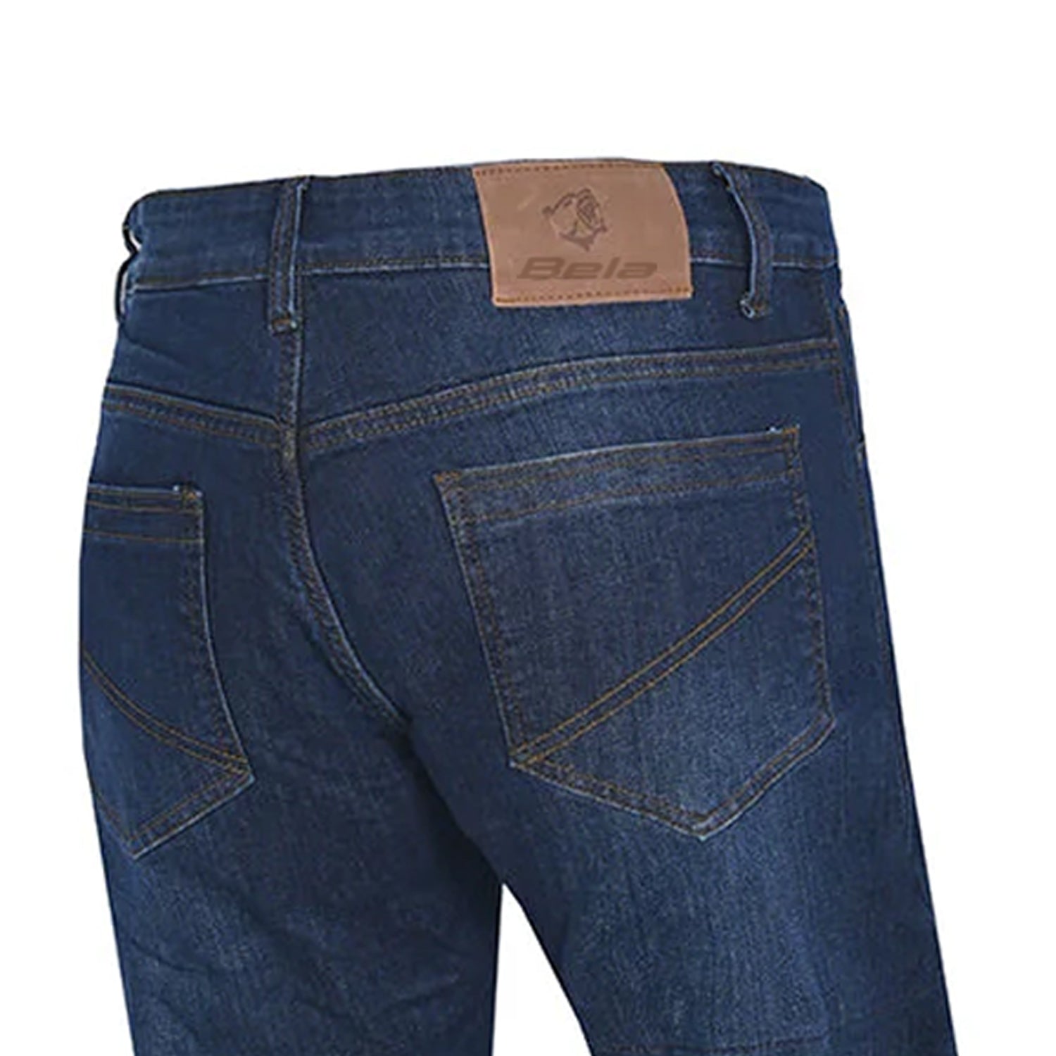 BELA STROKE PANTALONI UOMO JEANS MEDIO 30L BLU SPRAY 