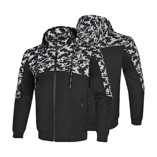 Bela Camo Rush Sudadera Con Capucha Negro/Gris Oscuro  – Yamoto.it
