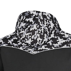 BELA CAMO RUSH HOODIE NERO GRIS OSCURO 