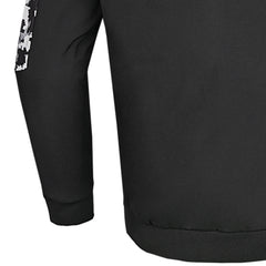 BELA CAMO RUSH HOODIE NERO GRIS OSCURO 