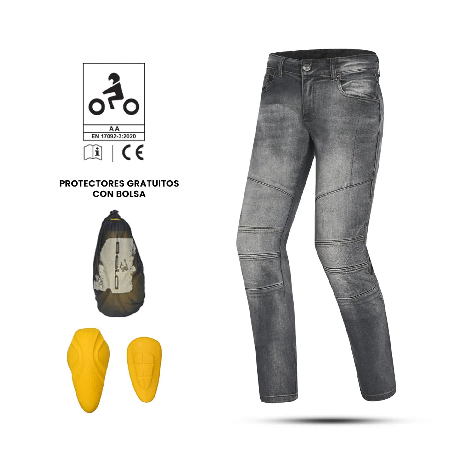 BELA TOM PANTALONI UOMO JEANS CHIARO GRIGIO 