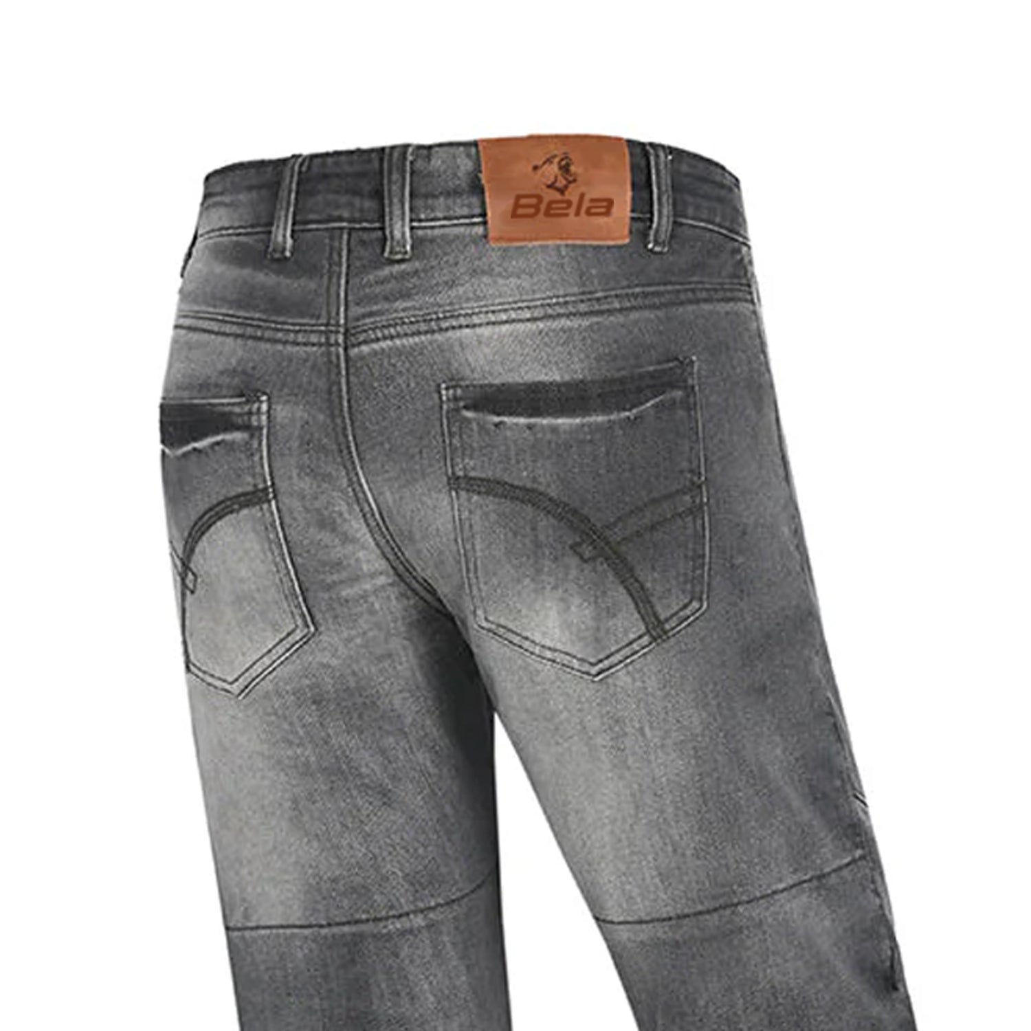 BELA TOM PANTALONI UOMO JEANS CHIARO GRIGIO 