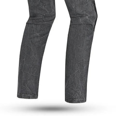 BELA TOM PANTALONI UOMO RIVESTITO CERA JEANS GRIGIO 