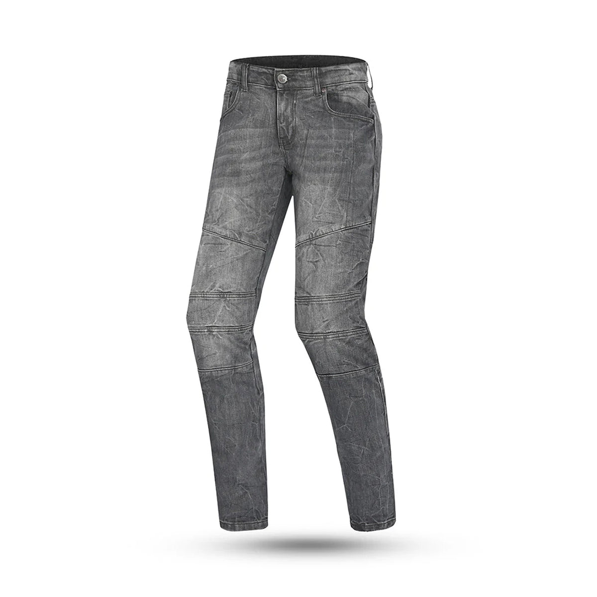 BELA TOM PANTALONI UOMO RIVESTITO CERA JEANS GRIGIO 