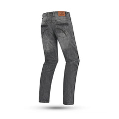 BELA TOM PANTALONI UOMO RIVESTITO CERA JEANS GRIGIO 