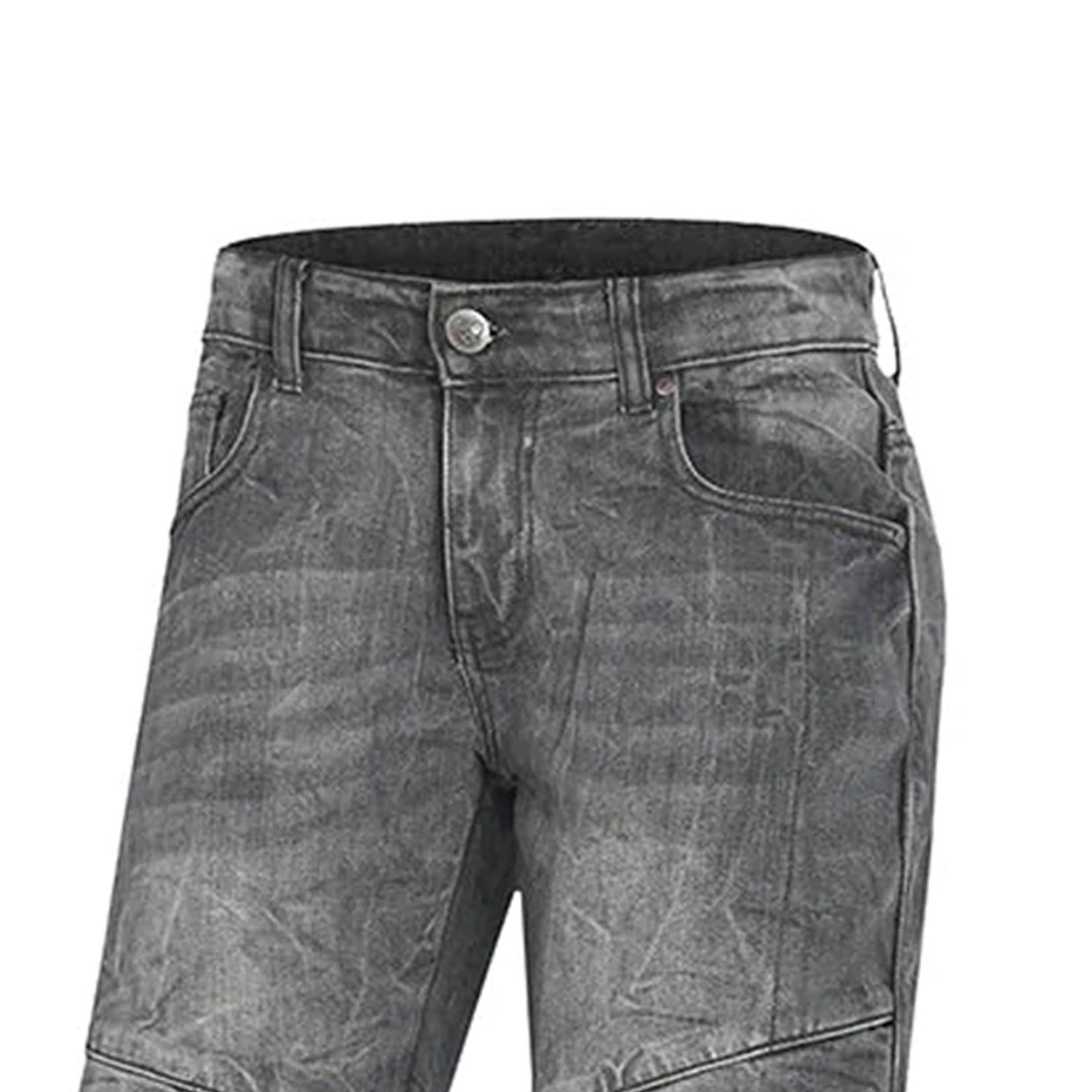 BELA TOM PANTALONI UOMO RIVESTITO CERA JEANS GRIGIO 