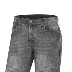 BELA TOM PANTALONI UOMO RIVESTITO CERA JEANS GRIGIO 