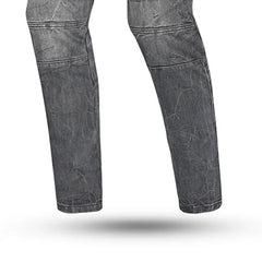 BELA TOM PANTALONI UOMO RIVESTITO CERA JEANS GRIGIO 