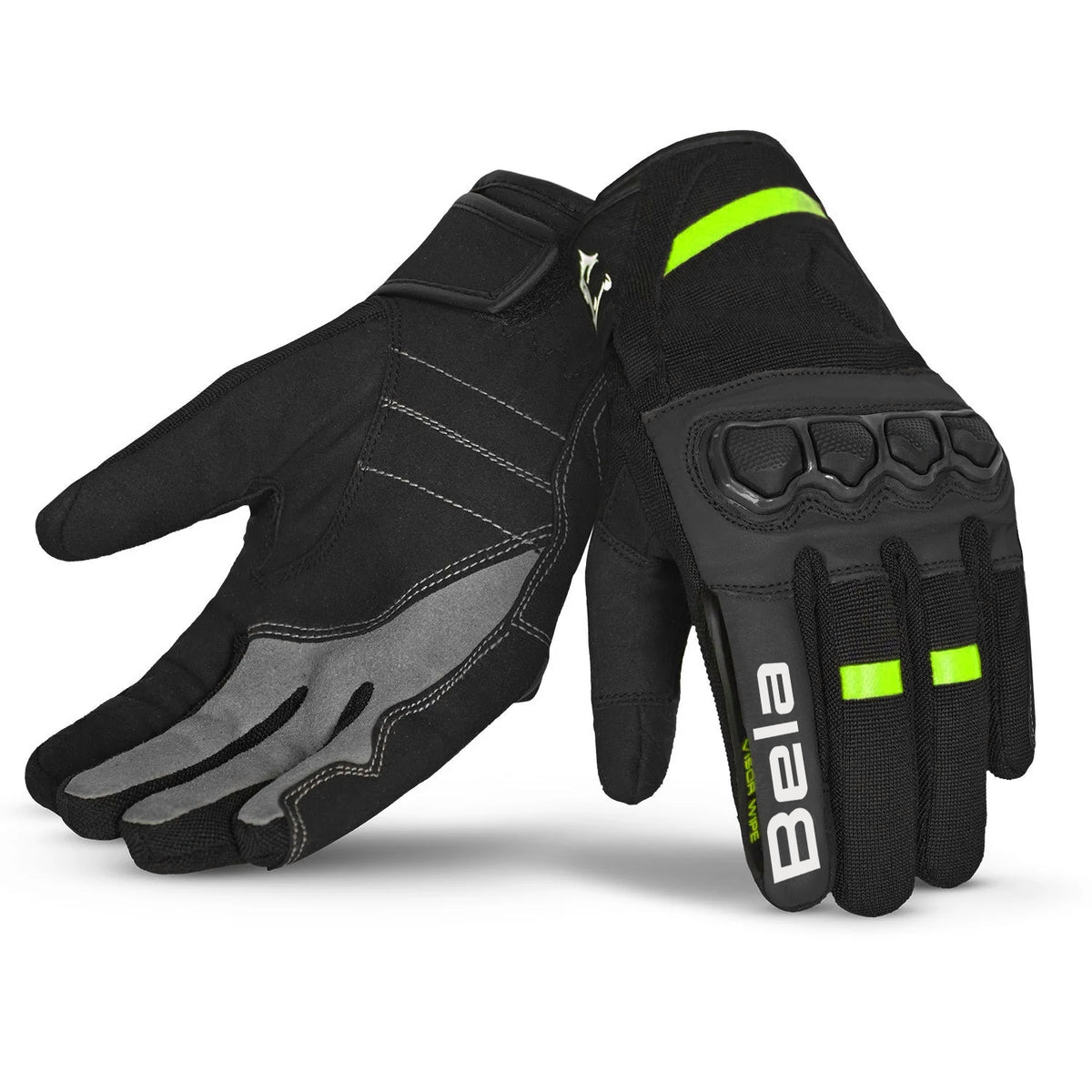 BELA TRACKER 2.0 GUANTI WINTER WP NERO GIALLO FLUO 
