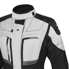 BELA TRANSFORMER GIACCA DI MOTO DONNA GHIACCIO GRIGIO NERO 