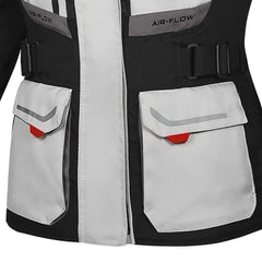 BELA TRANSFORMER GIACCA DI MOTO DONNA GHIACCIO GRIGIO NERO 