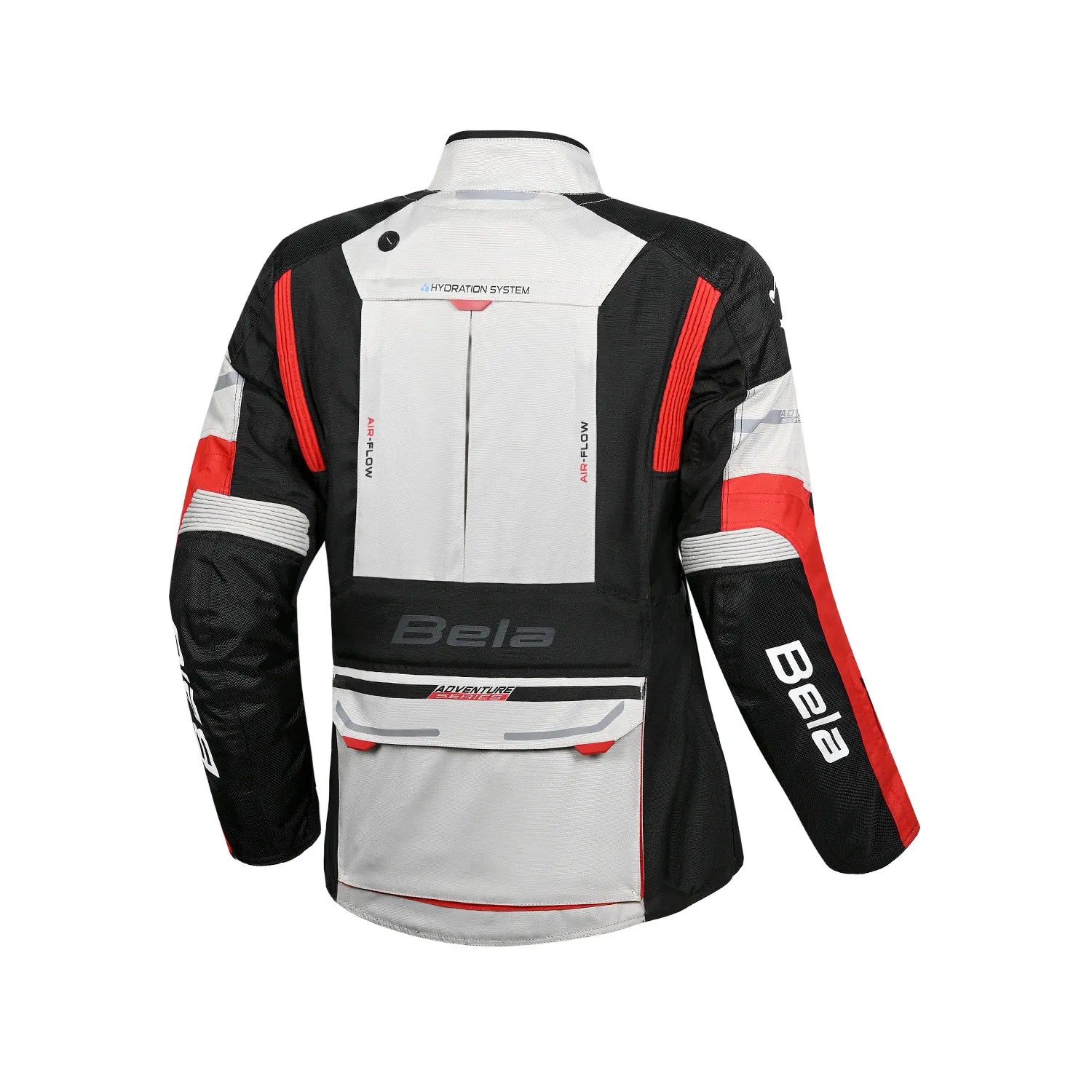 BELA TRANSFORMER GIACCA DI MOTO DONNA GHIACCIO ROSSA NERO 