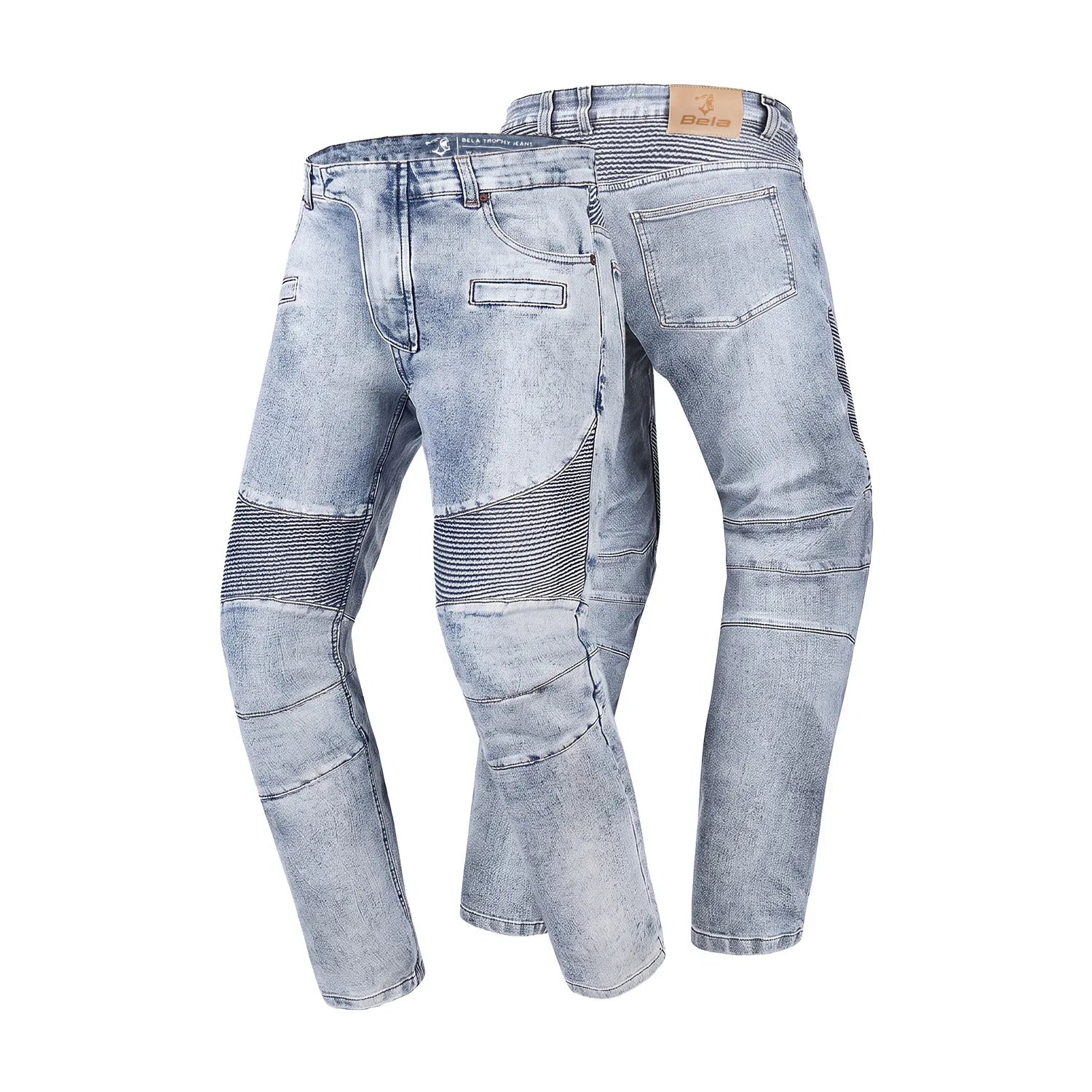 BELA TROPHY JEANS DI MOTO 32L CASUALE BLU 