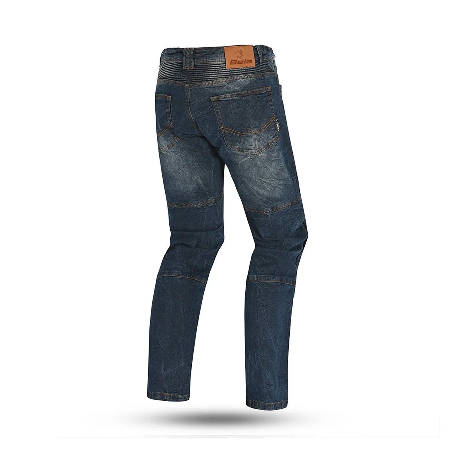 BELA TROPHY KEVLAR RMOTO PANTALONI UOMO JEANS 34L BLU 