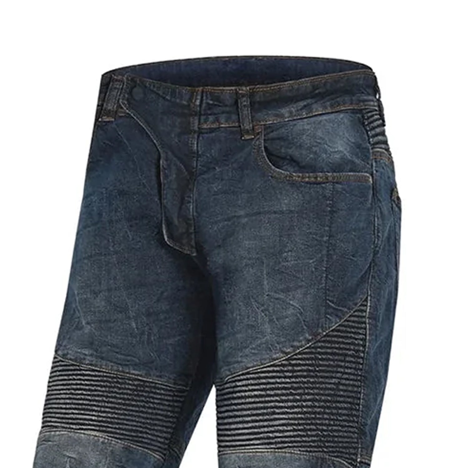 BELA TROPHY KEVLAR RMOTO PANTALONI UOMO JEANS 34L BLU 