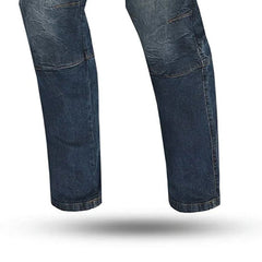 BELA TROPHY KEVLAR RMOTO PANTALONI UOMO JEANS 34L BLU 