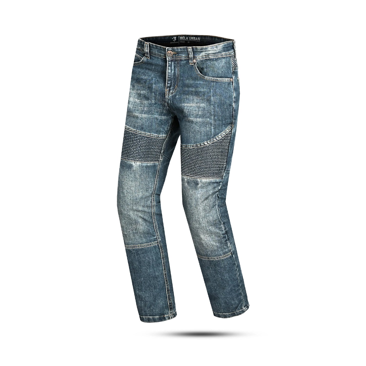 BELA URBAN LADY PANTALONI DONNA JEANS KHAKI TINTA 32L BLU 