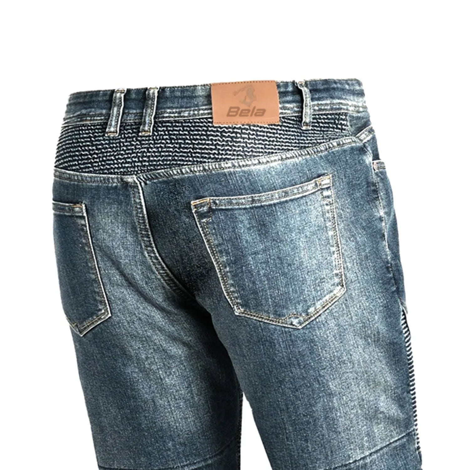 BELA URBAN LADY PANTALONI DONNA JEANS KHAKI TINTA 32L BLU 