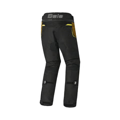 BELA WATSON TESSILE TOURING PANTALONI UOMO NERO MARRONE GIALLO FLUO 
