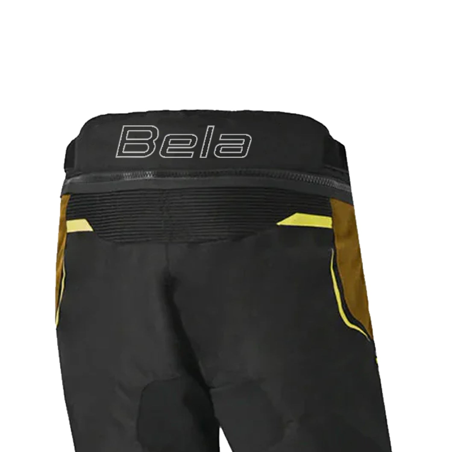 BELA WATSON TESSILE TOURING PANTALONI UOMO NERO MARRONE GIALLO FLUO 