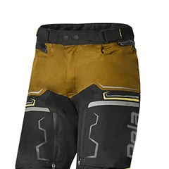 BELA WATSON TESSILE TOURING PANTALONI UOMO NERO MARRONE GIALLO FLUO 