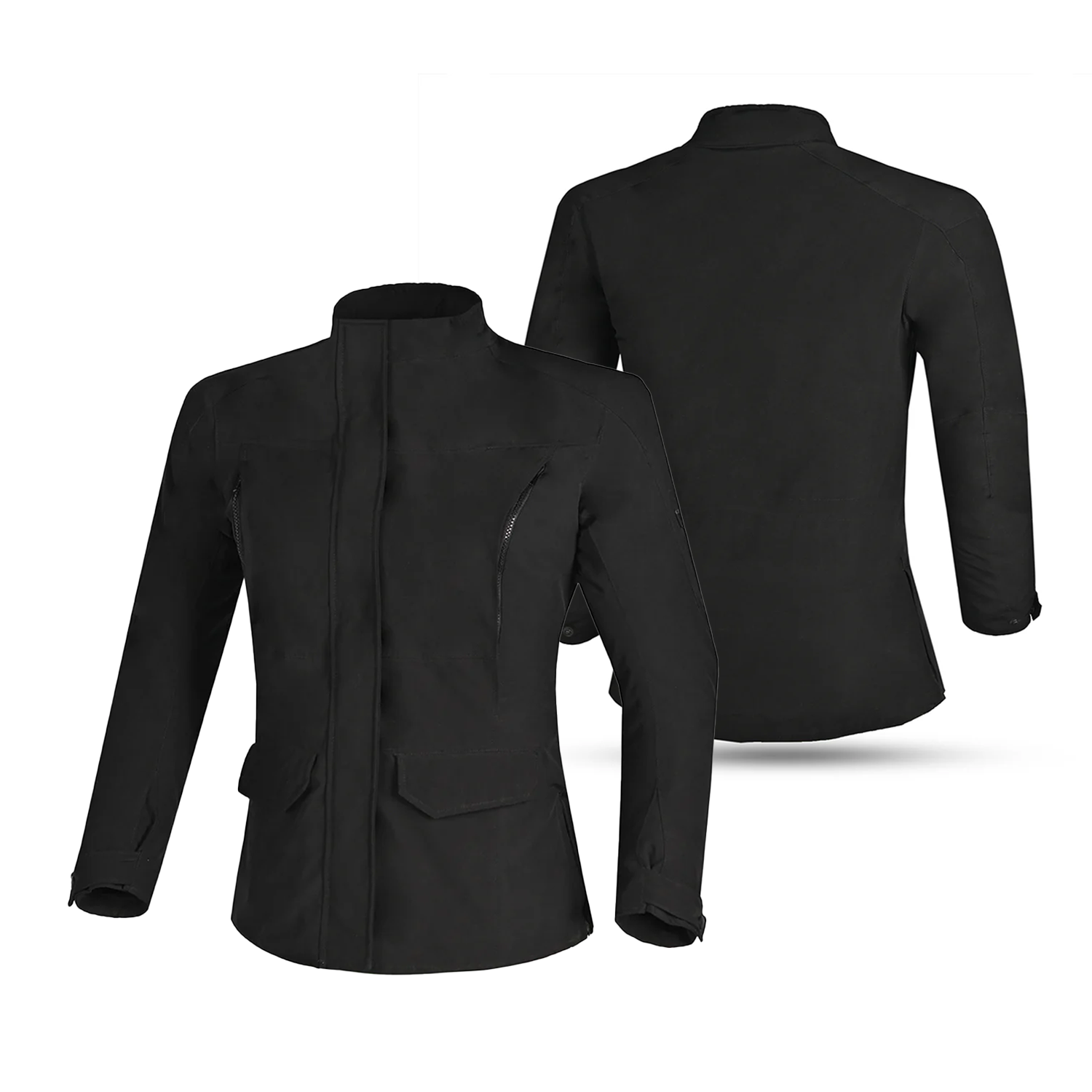 BELA TURIN CITY LADY GIACCA DONNA MOTO PER NERO 