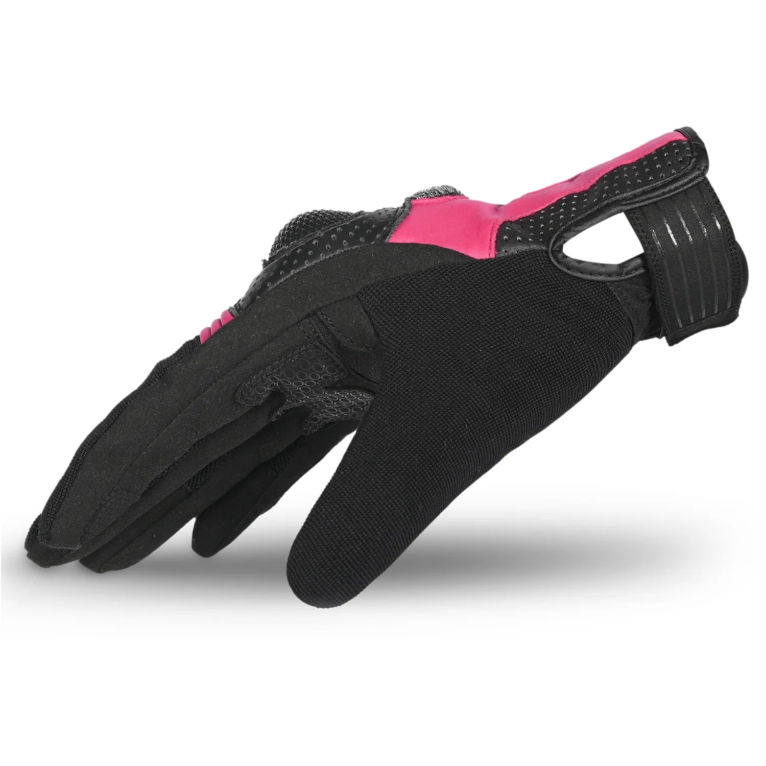 BELA - GUANTE TEXTIL HERO AIR LADY NERO/ROSA 