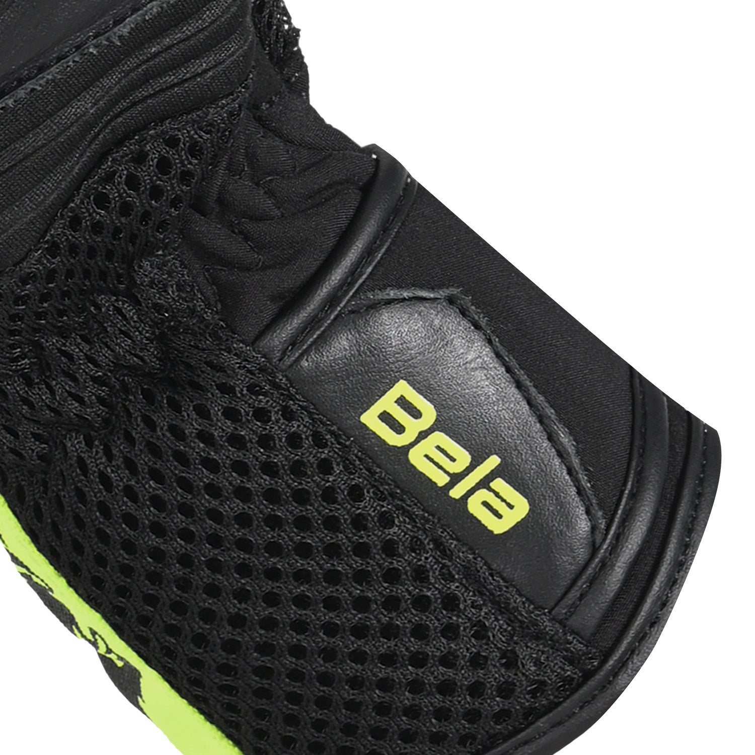BELA TWIX GUANTI DONNA MOTO NERO GIALLO 