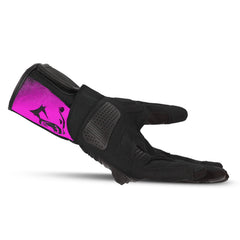 BELA TWIX GUANTI DONNA MOTO NERO ROSA 