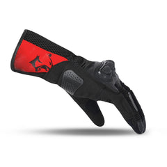 BELA TWIX MEN GUANTI MOTO NERO ROSSO 