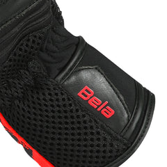 BELA TWIX MEN GUANTI MOTO NERO ROSSO 