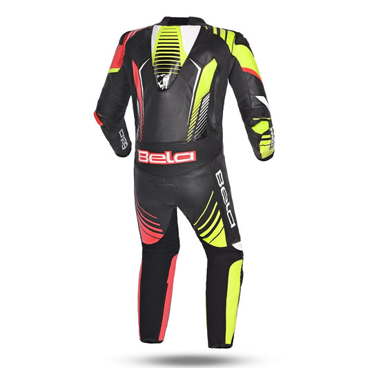 BELA ARAGON 1PC TUTA DE MOTO NERO ROSSO GIALLO – Yamoto.it